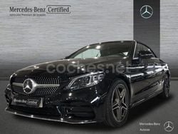 Negro Usado 2021 Mercedes C220 Descapotable | 43.900 € (Precio justo)