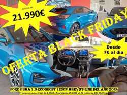 Azul Usado 2024 Ford Puma ST-Line SUV | 22.990 € (Precio justo)
