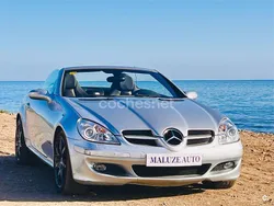 Gris / plata Usado 2005 Mercedes SLK200 Descapotable | 8400 € (Buen precio)