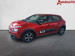 Rojo Usado 2021 Citroën C3 Feel Utilitario | 10.690 € (Precio justo)