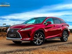 Rojo Usado 2021 Lexus RX450h Executive Line SUV | 42.900 € (Precio justo)