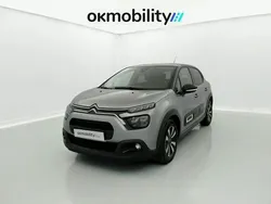 Gris acero / negro Usado 2023 Citroën C3 PureTech Utilitario | 11.960 € (Precio justo)