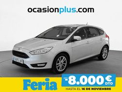 Gris plata Usado 2017 Ford Focus Trend+ Utilitario | 11.590 € (Precio justo)
