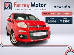 Rojo Usado 2019 Fiat Panda Lounge Utilitario | 7950 € (Precio justo)