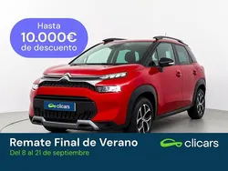 Rojo Usado 2024 Citroën C3 Aircross PureTech SUV | 15.490 € (Precio justo)