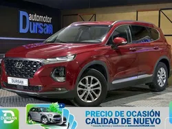 Rojo Usado 2019 Hyundai Santa Fe SUV | 25.690 € (Un poco caro)