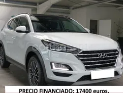 Blanco Usado 2020 Hyundai Tucson SUV | 19.400 € (Un poco caro)