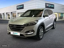 Gris Usado 2018 Hyundai Tucson SUV | 16.495 € (Precio justo)
