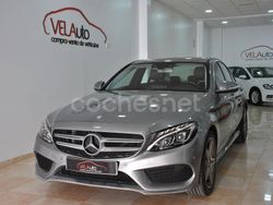 Gris / plata Usado 2015 Mercedes C220 AMG line Berlina | 19.999 € (Precio justo)
