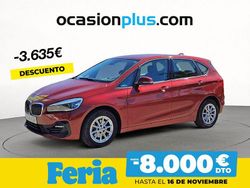 Rojo Usado 2019 BMW 216 Active Tourer Monovolumen | 15.790 € (Precio justo)