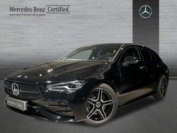 Negro Usado 2024 Mercedes CLA200 Shooting Brake AMG line Familiar | 38.500 € (Precio justo)