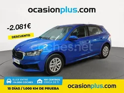 Azul Usado 2024 Skoda Fabia Selection Berlina | 22.900 € (Precio justo)