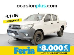 Blanco Usado 2020 Toyota HiLux Recogida | 28.500 € (Precio justo)