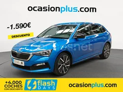 Azul Usado 2022 Skoda Scala Sport Utilitario | 17.490 € (Un poco caro)