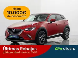 Rojo Usado 2017 Mazda CX-3 Luxury SUV | 15.990 € (Precio justo)