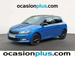Azul Usado 2018 Skoda Fabia Utilitario | 10.819 € (Precio justo)