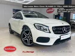Blanco Usado 2018 Mercedes GLA220 SUV | 27.490 € (Un poco caro)
