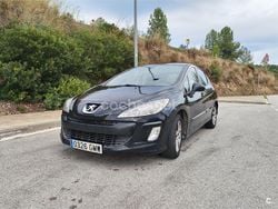 Negro Usado 2009 Peugeot 308 Berlina | 3450 € (Precio justo)