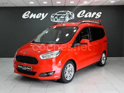 Rojo Usado 2016 Ford Tourneo Courier Titanium Monovolumen | 13.995 € (Un poco caro)