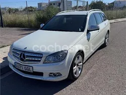 Blanco Usado 2008 Mercedes C180 Avantgarde Familiar | 8000 € (Precio justo)