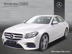 Plata iridio Usado 2018 Mercedes E220 | 34.500 € (Precio justo)