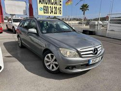 Gris Usado 2008 Mercedes C200 Elegance Berlina | 9200 € (Precio justo)