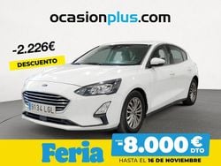 Blanco Usado 2020 Ford Focus Titanium Berlina | 15.490 € (Precio justo)