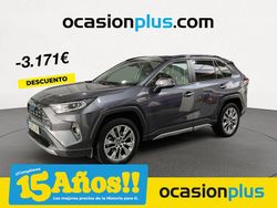 Gris Usado 2021 Toyota RAV4 Hybrid Luxury SUV | 34.490 € (Un poco caro)