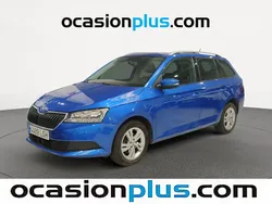 Azul Usado 2020 Skoda Fabia Ambition Familiar | 12.137 € (Precio justo)