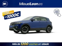 Azul Usado 2021 VW T-Cross Edition SUV | 15.985 € (Precio justo)