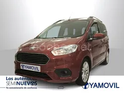 Granate Usado 2019 Ford Tourneo Courier Titanium Monovolumen | 12.850 € (Precio justo)