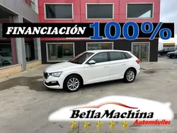 Blanco Usado 2021 Skoda Scala Ambition Utilitario | 13.950 € (Precio justo)