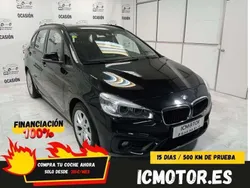 Negro Usado 2015 BMW 218 Active Tourer Sport Line Monovolumen | 12.999 € (Precio justo)