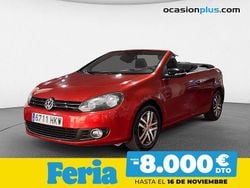 Rojo Usado 2012 VW Golf Cabriolet Descapotable | 7490 € (Super precio)
