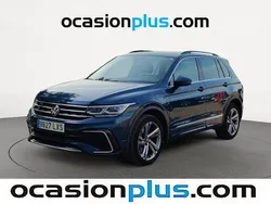 Azul Usado 2022 VW Tiguan R-line SUV | 32.264 € (Precio justo)