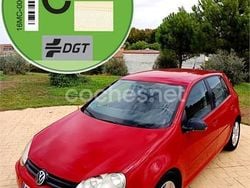 Rojo Usado 2007 VW Golf V Sportline Berlina | 4290 € (Buen precio)