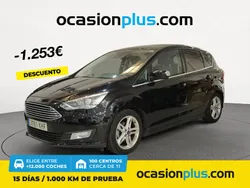 Negro Usado 2018 Ford C-MAX Titanium Monovolumen | 13.790 € (Precio justo)