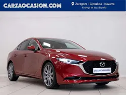 Rojo Usado 2021 Mazda 3 Berlina | 21.300 € (Precio justo)