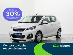 Blanco Usado 2021 Peugeot 108 Active Utilitario | 10.290 € (Precio justo)