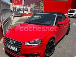Rojo Usado 2015 Audi A3 Cabriolet Ambition Descapotable | 15.500 €