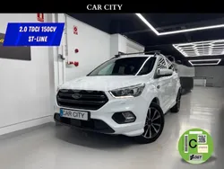 Blanco Usado 2019 Ford Kuga ST-Line SUV | 15.999 € (Un poco caro)