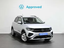 Plateado Usado 2024 VW T-Cross Life SUV | 20.500 € (Buen precio)