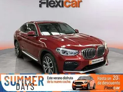 Rojo Usado 2021 BMW X4 SUV | 38.990 €