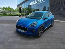 Azul Usado 2021 Ford Puma Titanium SUV | 17.500 € (Precio justo)