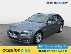Gris Usado 2016 BMW 520 Familiar | 16.750 € (Precio justo)