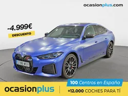 Azul Usado 2022 BMW i4 Berlina | 54.990 € (Un poco caro)