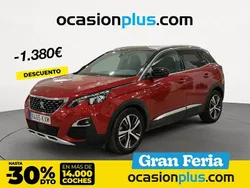 Rojo Usado 2019 Peugeot 3008 GT-line SUV | 15.190 € (Buen precio)