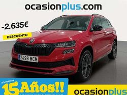 Rojo Usado 2022 Skoda Karoq SportLine SUV | 26.355 € (Precio justo)