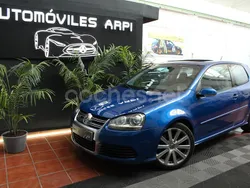 Azul Usado 2007 VW Golf V R Berlina | 19.990 €