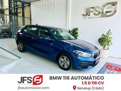 Azul Usado 2020 BMW 116 Utilitario | 18.900 € (Un poco caro)